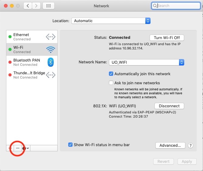 internet connected but looking for networks mac